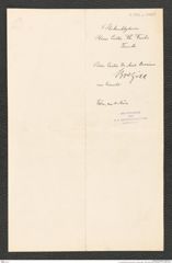 k.k. naturhistorisches Hofmuseum, Intendanzakten 1885-1896 (Hauer), Aktenzahl Z.173.a/1888, Seite 1